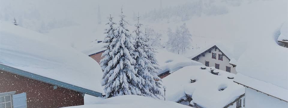 Winterwonderland in Stuben am Arlberg.