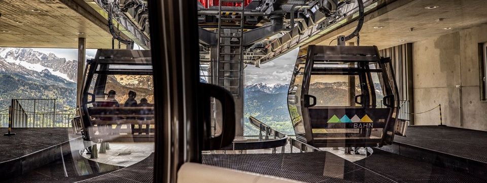 Dreimal so viele Personen wie früher kann die neue Jennerbahn zum Gipfel befördern.