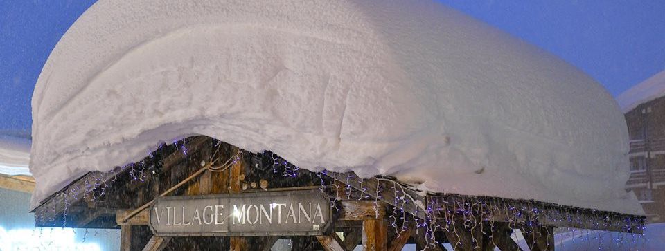 Meterweise Schnee in Val Thorens.