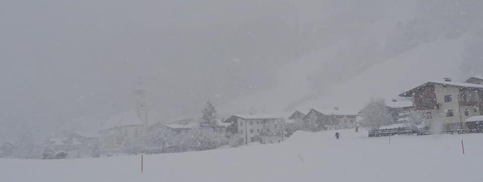 Starker Schneefall auch in der Wildschönau.