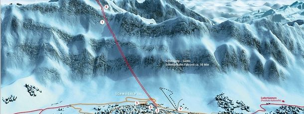 Information about the ski resort Säntis