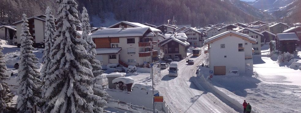 Saas-Almagell im Winter