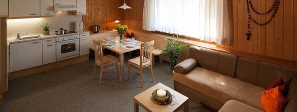 Wohnzimmer der Fewo Erdgeschoss