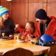 Enjoy regional fare at the numerous mountain huts.