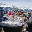 Après-ski with a view in the See ski area.