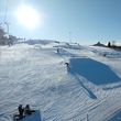 Two terrain parks are at hand for freestylers.