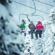 Snow guaranteed: an average of 440 centimeters of snow every year in Marmot Basin.