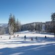 The ski resort is located at the South Bohemian region of Czech Republic.