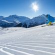 Paradiski ski area boasts 425 kilometres of slopes.