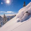Freeride in the bowls on Bald Mountain.