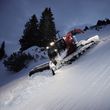 After the skiers have left, grooming begins.