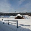 A glimpse into the DKB Ski Sports Centre in Oberhof.