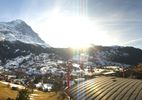 Webcam mit dem Standort: Grindelwald: Panoramablick vom Hotel Belvedere