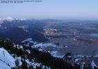 Webcam mit dem Standort: Blick vom Tegelberghaus