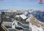 Webcam mit dem Standort: Bergstation auf dem Zugspitzgipfel