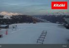 Webcam mit dem Standort: Kitzbühel: Bergstation Panoramabahn - Resterhöhe