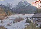 Webcam mit dem Standort: Grainau: Hotel Längenfelder Hof