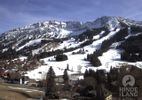 Webcam mit dem Standort: Oberjoch: Blick vom Familux Resort aufs Skigebiet am Iseler