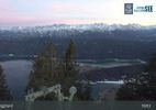 Webcam located at: Webcam Herzogstand: View Lake Kochel