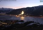 Webcam mit dem Standort: Blick von Mitterberg bei Thumersbach auf Zell am See