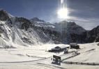 Webcam located at: Oberiss Alm in the Stubai Oberberg valley