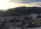 Webcam located at: Panoramic view from hotel Herrschaftstaverne towards village Haus im Ennstal, Styria