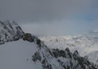 Webcam located at: Panoramic view Pointe Helbronner (11,358 ft)