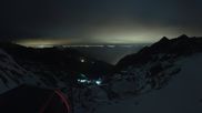 Archived webcam image showing Schwarze Schneid Gondola Rettenbach Glacier on 16 Jun 2026 at 02:17