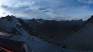 Archived webcam image showing Schwarze Schneid Gondola Rettenbach Glacier on 25 Aug 2026 at 00:57