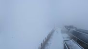 Archiviertes Webcam Bild: Sölden Rettenbachgletscher: Weltcupstrecke an der Schwarze Schneid Bahn am 10.10.2026 um 08:44 Uhr