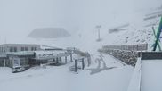 Archiviertes Webcam Bild: Sölden: Tiefenbachgletscher Talstation und Parkplatz am 10.06.2026 um 10:39 Uhr