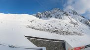 Archived webcam image showing Rettenbachgletscher Sölden on 14 May 2026 at 07:20