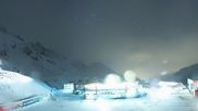 Archived webcam image showing Rettenbachgletscher Sölden on 14 May 2026 at 02:20