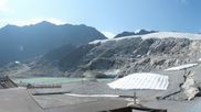 Archived webcam image showing Rettenbachgletscher Sölden on 3 Aug 2026 at 10:43
