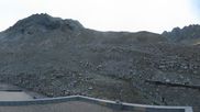 Archiviertes Webcam Bild: Sölden Rettenbachgletscher: Weltcuptribüne und Talstation am 26.08.2026 um 18:57 Uhr