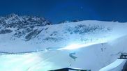 Archived webcam image showing Rettenbachgletscher Sölden on 26 Feb 2026 at 20:10