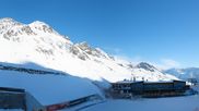 Archived webcam image showing Rettenbachgletscher Sölden on 19 Mar 2026 at 08:02