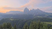 Archived webcam image showing Top Station Alpe di Siusi on 2 Aug 2026 at 06:18