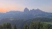Archived webcam image showing Top Station Alpe di Siusi on 27 Aug 2026 at 06:45