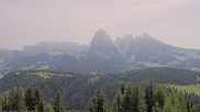 Archived webcam image showing Top Station Alpe di Siusi on 27 Aug 2026 at 12:45