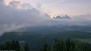 Archived webcam image showing Top Station Alpe di Siusi on 18 Sep 2026 at 06:05
