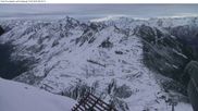 Archived webcam image showing Hochalpila Bahn - Silvretta Montafon on 13 May 2026 at 06:45