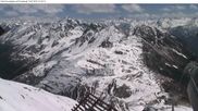 Archived webcam image showing Hochalpila Bahn - Silvretta Montafon on 13 May 2026 at 14:45