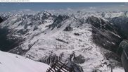 Archived webcam image showing Hochalpila Bahn - Silvretta Montafon on 13 May 2026 at 12:45
