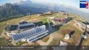 Archiviertes Webcam Bild: Blick vom Gipfel des Kronplatz nach St. Vigil am 28.05.2026 um 06:48 Uhr