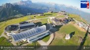 Archiviertes Webcam Bild: Blick vom Gipfel des Kronplatz nach St. Vigil am 12.07.2026 um 07:10 Uhr