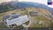 Archiviertes Webcam Bild: Blick vom Gipfel des Kronplatz nach St. Vigil am 10.10.2026 um 18:04 Uhr