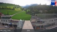Archiviertes Webcam Bild: Kronplatz: Talstation Miara am 26.08.2026 um 08:56 Uhr