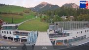 Archiviertes Webcam Bild: Kronplatz: Talstation Miara am 10.10.2026 um 18:04 Uhr