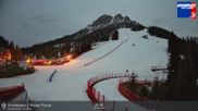 Archived webcam image showing Base station Passo Furcia on 12 Apr 2026 at 20:35
